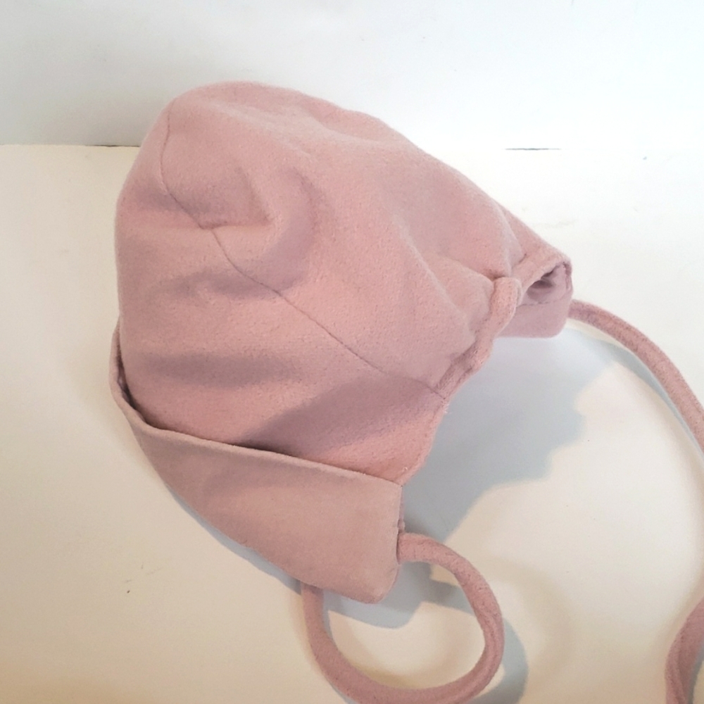 Rothschild Pink Hooded Girls Coat with Bows - Picture 5 of 7